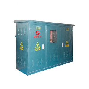 Subestación compacta tipo caja con transformador tipo pedestal de electricidad ZGS11 1250kVA 10kV 0.4kV