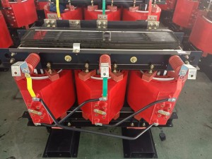 SCB11/10 800 KVA 10/11 -0,4 kilovoltios tipo interior seco del transformador de poder de la resina del molde de alto voltaje trifásico
