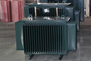 Transformador de potencia de distribución exterior trifásico tipo aceite S11-M-500/10