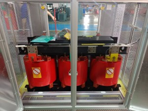 SCB10/11 1250 KVA 10/0,4 kilovoltios transformador de poder de tipo seco de resina moldeada de alto voltaje trifásico