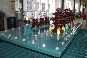 Transformador de potencia de distribución de tipo exterior, alto y bajo voltaje, completamente sellado, sumergido en aceite S11-M-630/10